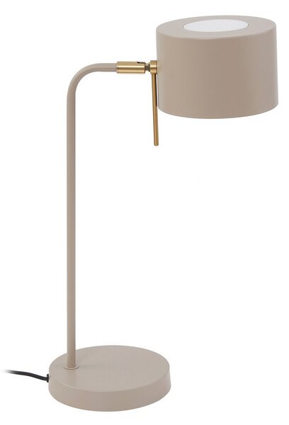Lampa Stołowa Lindby, Kaida, brąz rdzawy, salon, metal, nowoczesny