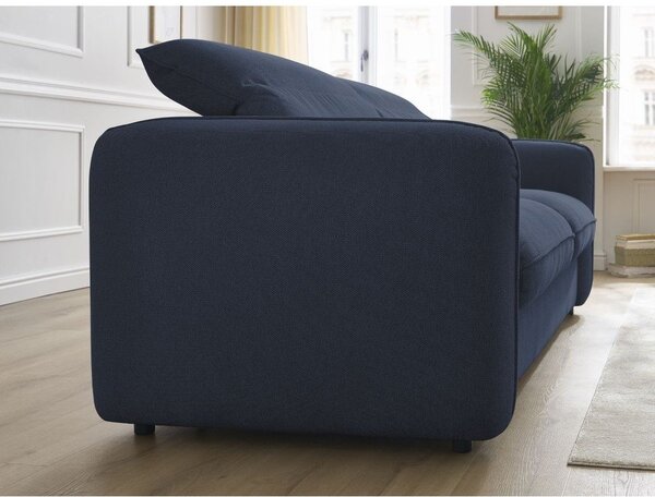 Ciemnoniebieska sofa 216 cm Achille – Bobochic Paris