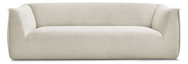 Beżowa sztruksowa sofa 242 cm Giorgia – Bobochic Paris