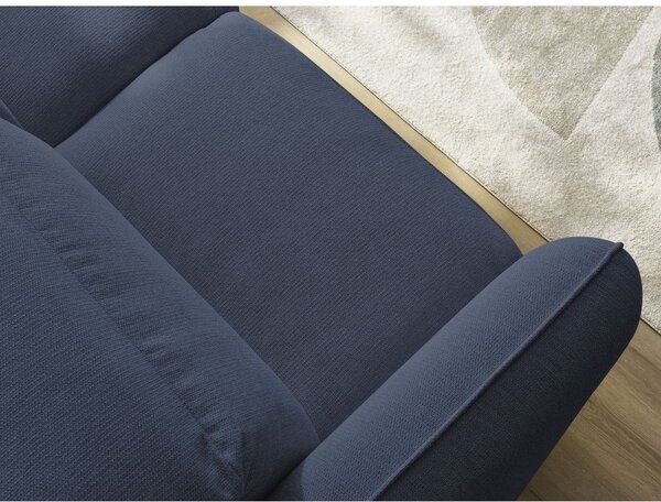 Ciemnoniebieska sofa 216 cm Achille – Bobochic Paris