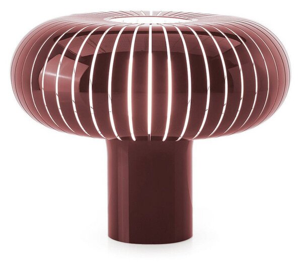 Lampa Stołowa Kartell, Teresa, ściemnialny, czerwony, salon, tworzywo sztuczne, design