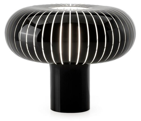 Lampa Stołowa Kartell, Teresa, ściemnialny, czarny, salon, tworzywo sztuczne, design