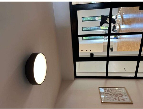 Luna C260 LED Lampa Sufitowa 2700K Czarny - Antidark