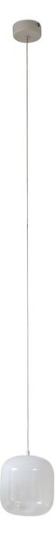 Lampa Wisząca Lucande, Avelinra, biały, salon, szkło, nowoczesny