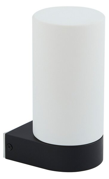 Lampa Ścienna Lucande, Basolo, ściemnialny, biały, łazienka, nowoczesny