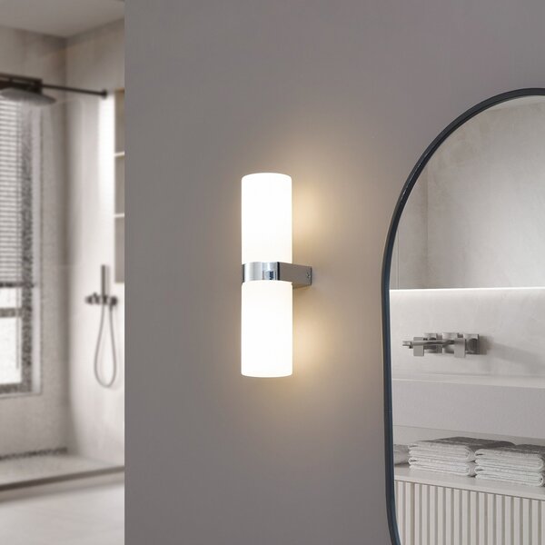 Lampa Ścienna Lucande, Basolo, ściemnialny, łazienka, nowoczesny
