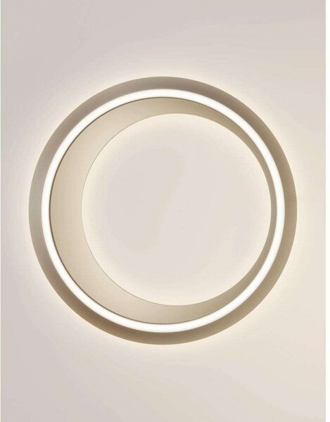 Lampa Sufitowa Lodes, złoty | mosiężny, salon, aluminium