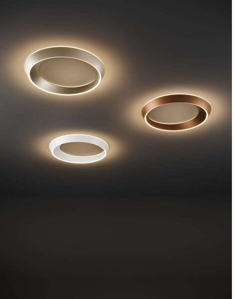 Tidal 45 Lampa Sufitowa 2700K Matowy Biały - Lodes