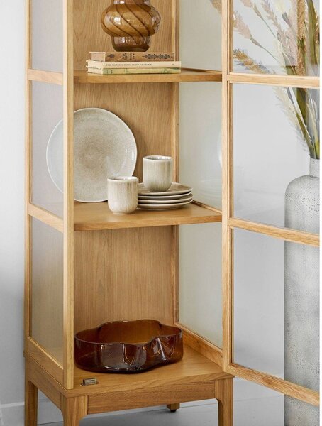 Beżowe kamionkowe filiżanki zestaw 4 szt. 360 ml Viola – House Nordic
