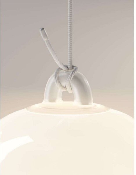 Oblò Lampa Wisząca Large 3000K Silk Biały/Biały