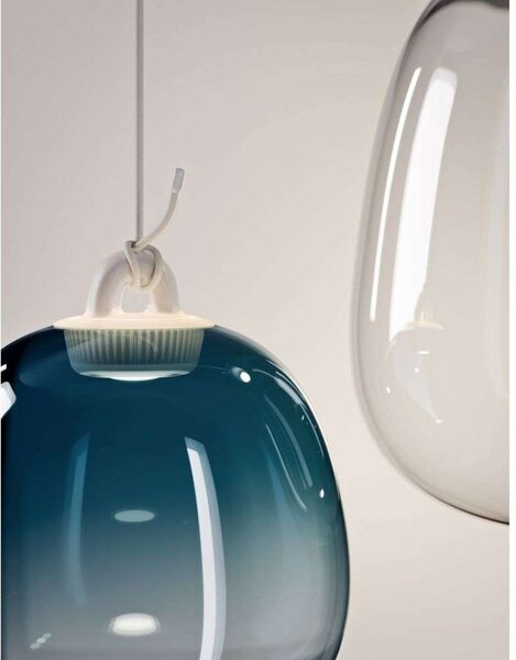 Oblò Lampa Wisząca Small 2700K Azure Stal/Biały