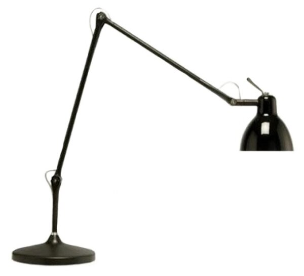 Lampa Stołowa Rotaliana, czarny, gabinet | pracownia, metal