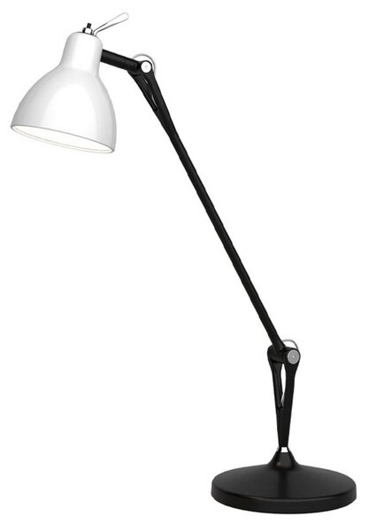 Lampa Stołowa Rotaliana, czarny, salon, metal