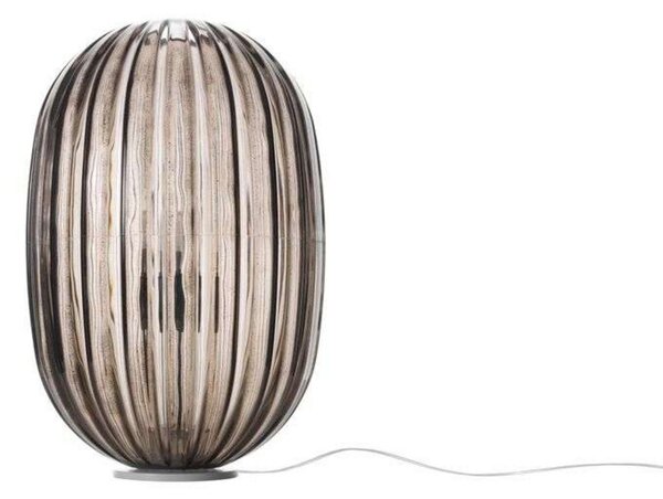 Lampa Stołowa Foscarini, szary, salon, tworzywo sztuczne