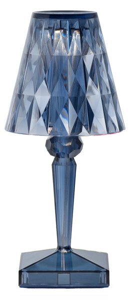 Zewnętrzna Lampa Kartell, Battery, niebieski, balkon, tworzywo sztuczne, design