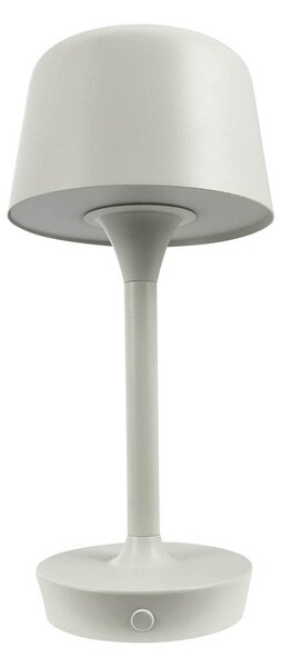 Lampa Stołowa Dyberg Larsen, Flow, ściemnialny, beżowy, salon, metal, skandynawski