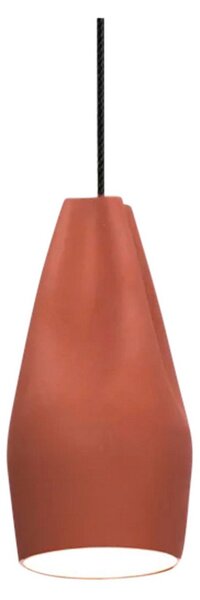 Pleat Box 13 Lampa Wisząca E27 Terracotta/Biały - Marset