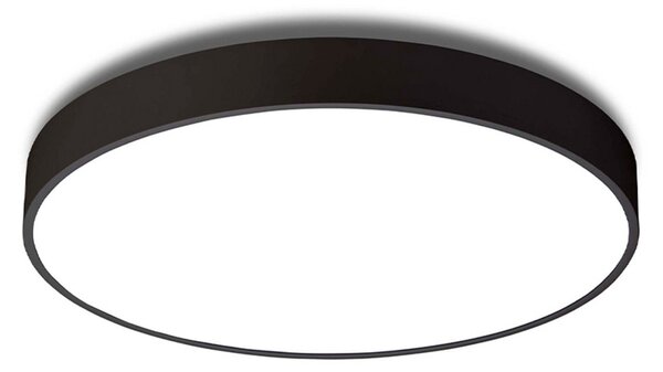 Lampa Sufitowa ANTIDARK, czarny, salon, tworzywo sztuczne