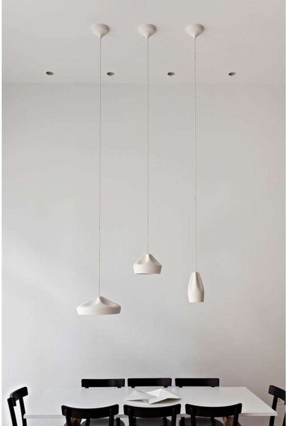 Lampa Wisząca MARSET, czarny, jadalnia, ceramika