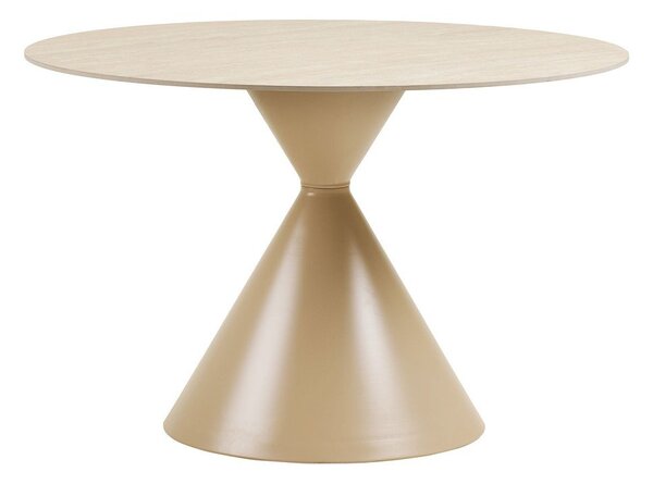 Okrągły stół z ceramicznym blatem ø 120 cm Annecy – House Nordic