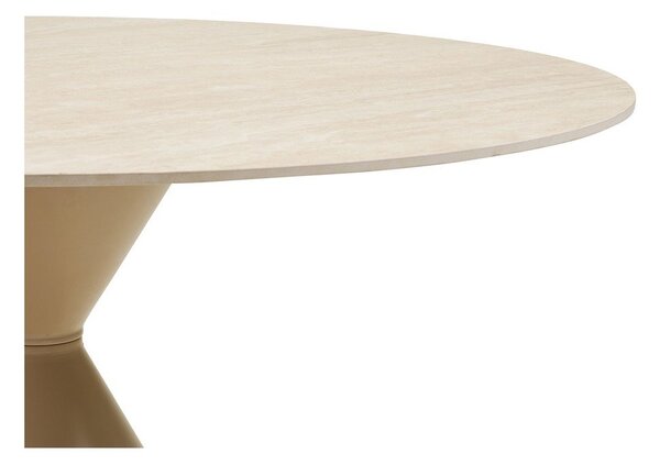 Okrągły stół z ceramicznym blatem ø 120 cm Annecy – House Nordic
