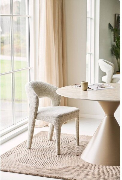 Okrągły stół z ceramicznym blatem ø 120 cm Annecy – House Nordic