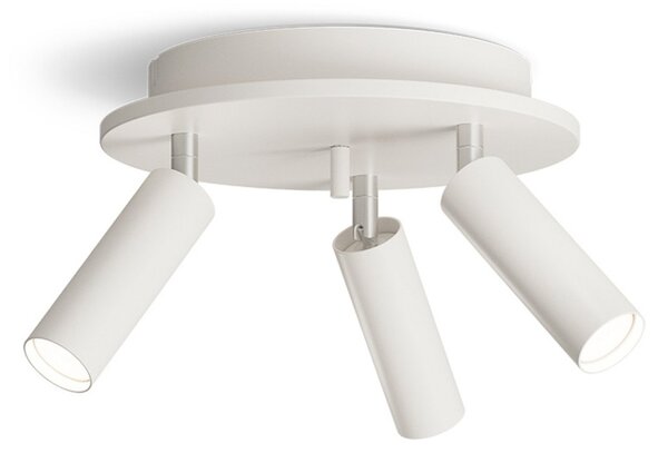 Pipeline 3 Lampa Sufitowa Round Matt White - Herstal