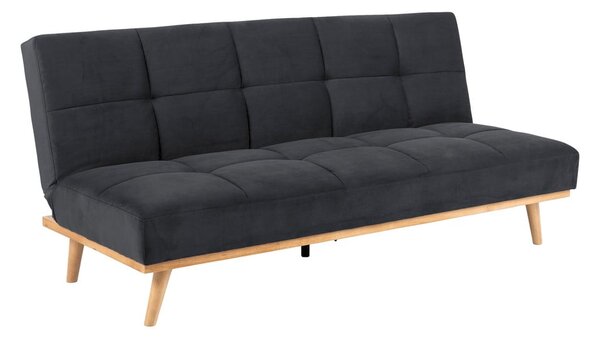 Antracytowa sofa rozkładana Debut Enna