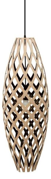 Hinaki Lampa Wisząca H90 Czarna 1 Strona - David Trubridge