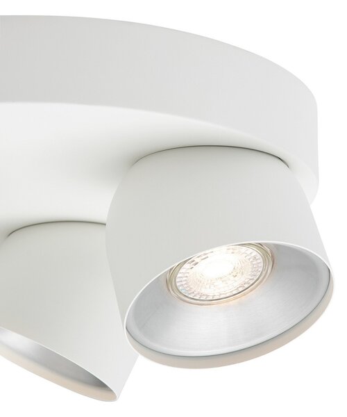 Lampa Sufitowa Nordlux, Pitcher, ściemnialny, biały, przedpokój, metal, nowoczesny