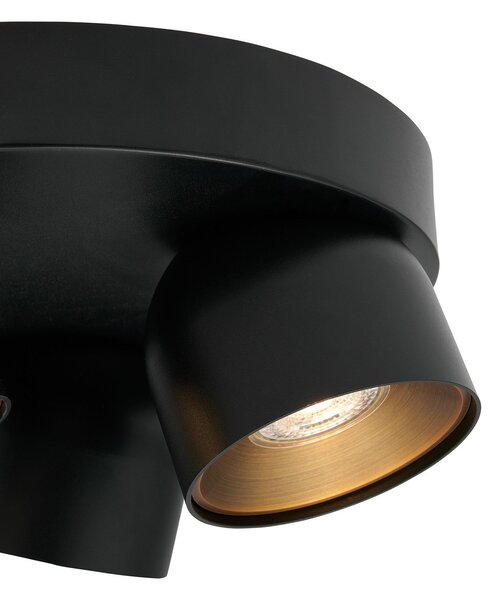 Lampa Sufitowa Nordlux, Pitcher, ściemnialny, czarny, przedpokój, metal, nowoczesny