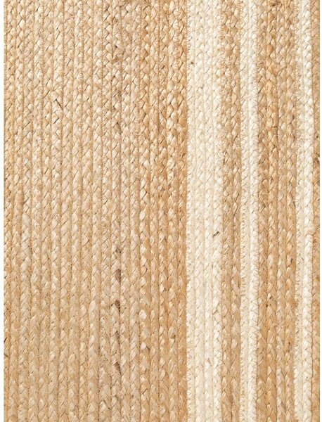 Kremowy/w naturalnym kolorze dywan z juty dwustronny/tkany ręcznie 80x150 cm Looma – Hanse Home