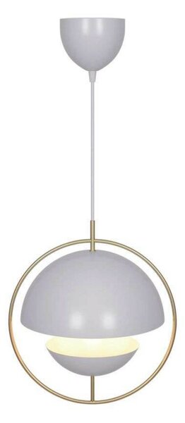 Lampa Wisząca Nordlux, Tavia, ściemnialny, biały, salon, metal, skandynawski