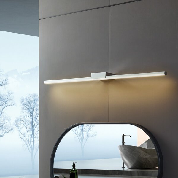 Lampa Ścienna Lucande, Kivana, metaliczny, łazienka, aluminium, nowoczesny