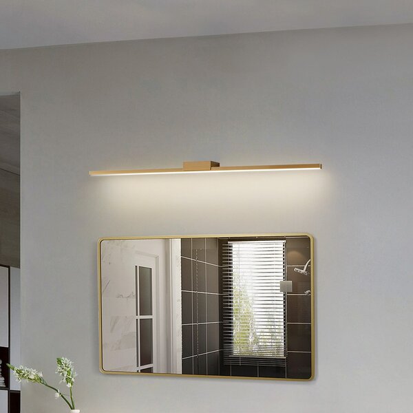 Lampa Ścienna Lucande, Kivana, miedziany, łazienka, aluminium, nowoczesny
