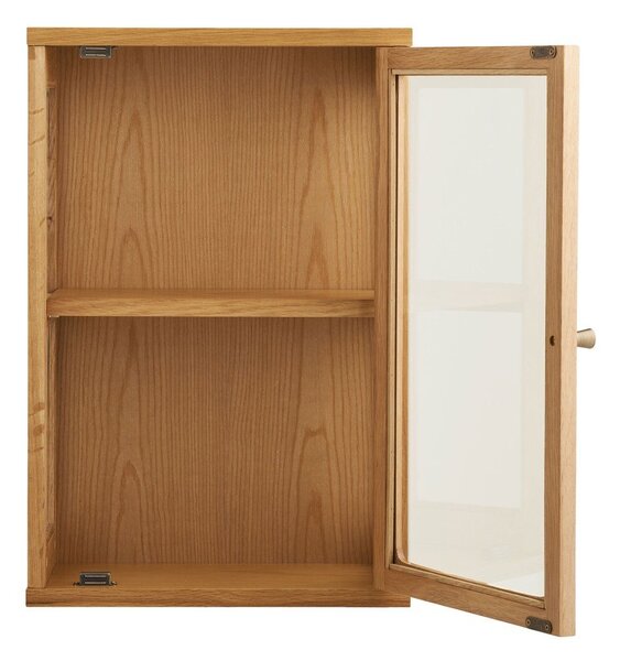 Witryna wisząca w naturalnym kolorze 40x60x20 cm Zamora – House Nordic