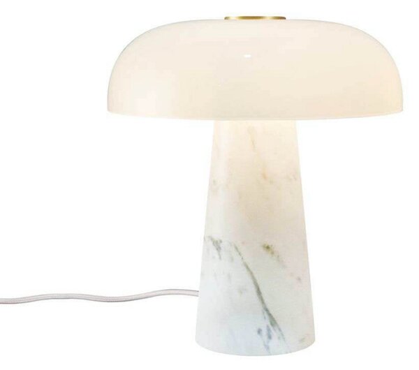 Lampa Stołowa DFTP by Nordlux, Glossy, biały, salon, marmur, skandynawski