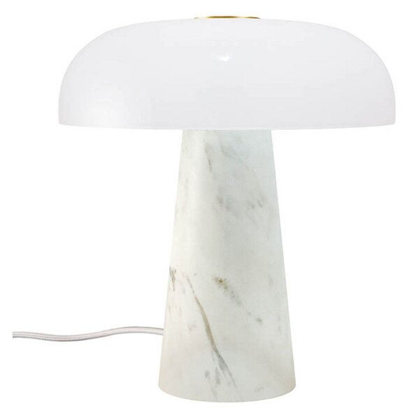 Lampa Stołowa DFTP by Nordlux, Glossy, biały, salon, marmur, skandynawski