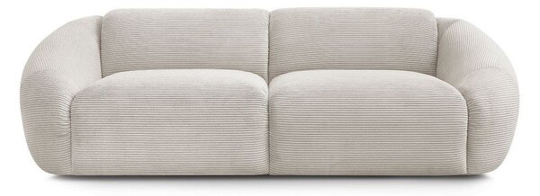 Beżowa sztruksowa sofa 250 cm Tina – Bobochic Paris