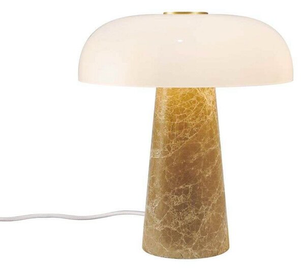 Lampa Stołowa DFTP by Nordlux, Glossy, beżowy, salon, marmur, skandynawski