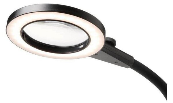 Lampa Stołowa Halo Design, czarny, gabinet | pracownia, metal