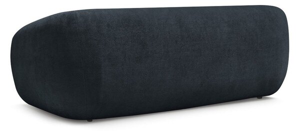 Ciemnoniebieska rozkładana sofa z tkaniny szenilowej 228 cm Neyo – Bobochic Paris