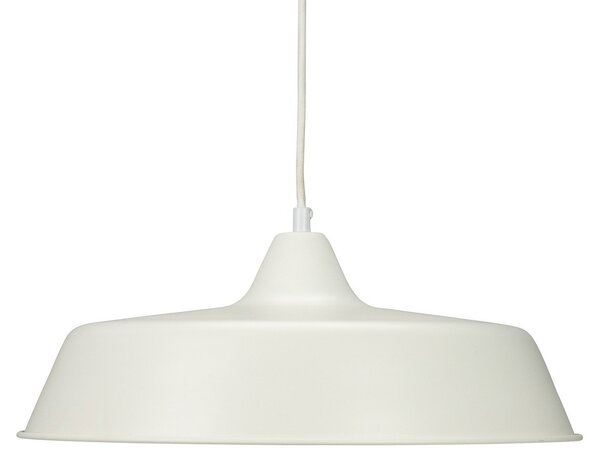 Lampa Wisząca Dyberg Larsen, Raw, ściemnialny, biały, salon, metal, skandynawski