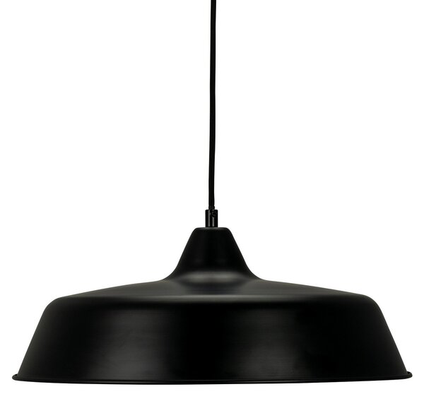 Lampa Wisząca Dyberg Larsen, Raw, ściemnialny, czarny, salon, metal, skandynawski