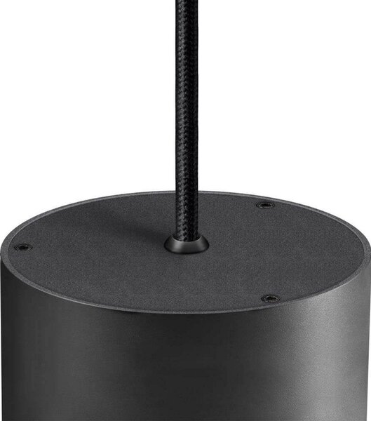 Lampa Wisząca SLV, czarny, salon, aluminium