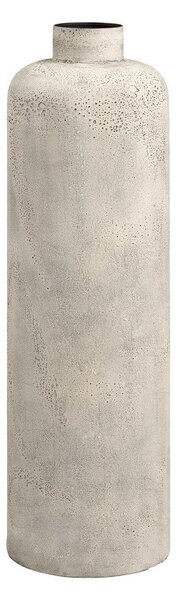 Kremowy metalowy wysoki wazon (wysokość 78,5 cm) Hou – House Nordic