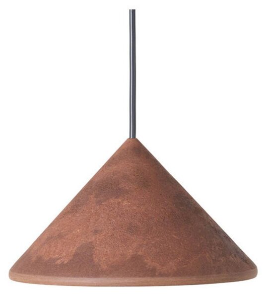 Lampa Wisząca MATER, brąz rdzawy, salon, tworzywo sztuczne