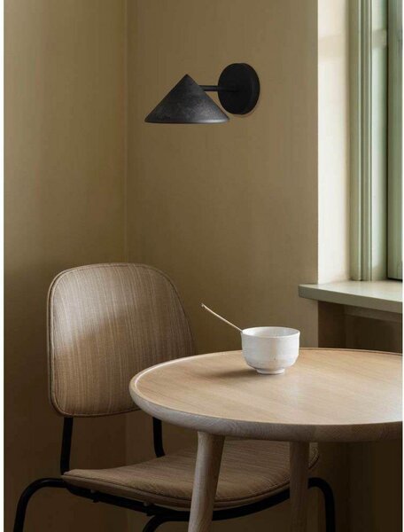 Lampa Ścienna MATER, czarny, salon, tworzywo sztuczne