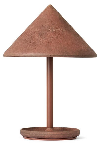 Lampa Stołowa MATER, brąz rdzawy, salon, tworzywo sztuczne