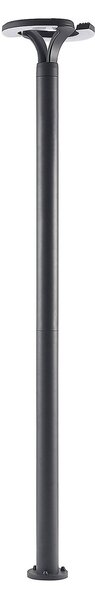 Zewnętrzna Lampa Lindby, Keily, czarny, taras, metal, nowoczesny